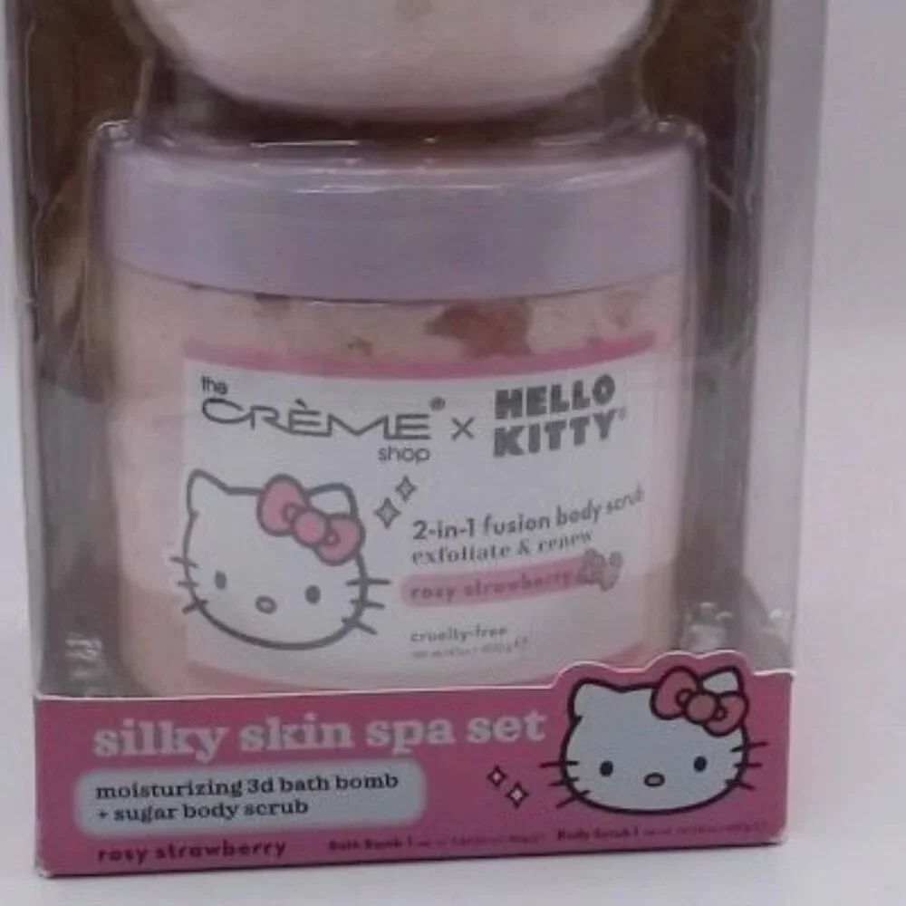 The Crème Shop x Sanrio Hello Kitty Silky Skin Spa‎ Set - Fresh Strawberry